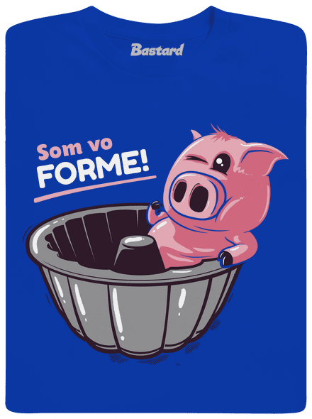 Vo forme detské tričko Royal Blue
