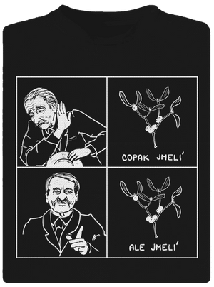 Cimrman: Copak jmelí pánske športové tričko Black