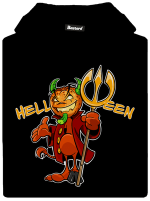 Helloween detská mikina klokanka Black
