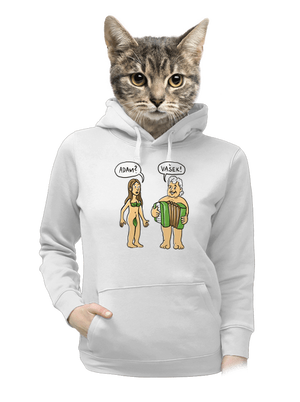 dámska mikina klokanka