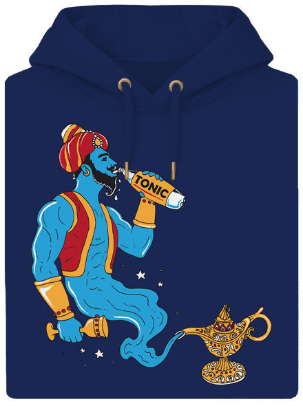 Gin a tonic unisex mikina premium Navy