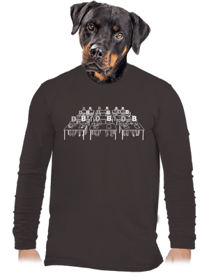 Cimrman: Debil, blbeček pánske dlhý rukáv Bear Brown