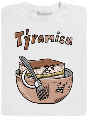 Týramisu detské tričko White