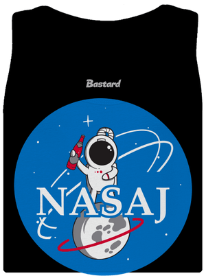 Nasaj dámske tielko klasické Black