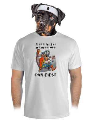 Pán ciest pánske športové tričko White