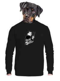 unisex mikina bez kapucne
