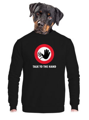 unisex mikina bez kapucne