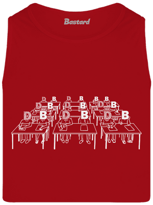 Cimrman: Debil, blbeček pánske tielko Red