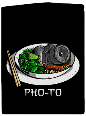 Pho-to dámska mikina na zips Black