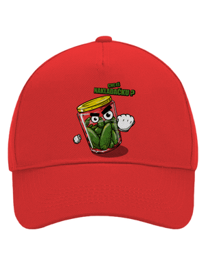 Nakladačka šiltovka baseballka Classic Red