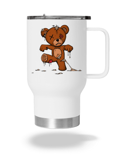 Zombie teddy termohrnček White