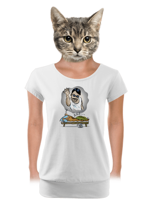 dámske tričko s lemom