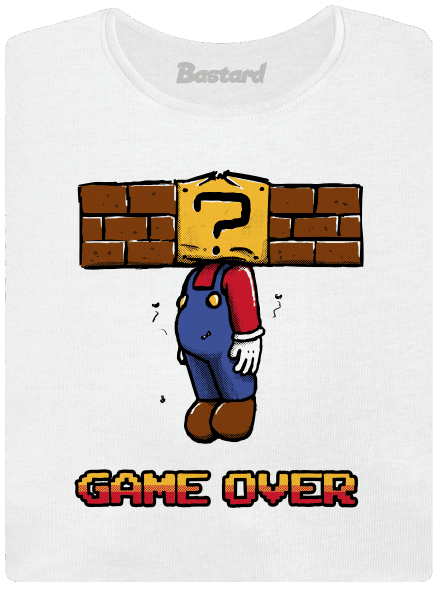 Game Over dámske tričko White