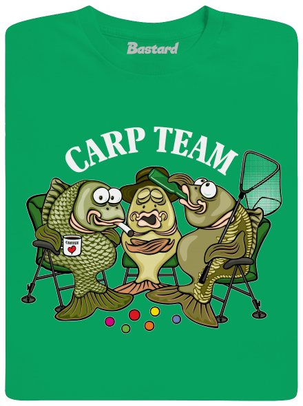 Carp Team detské tričko Kelly Green