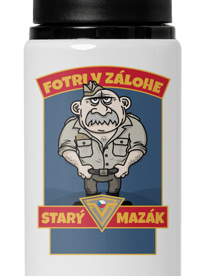 Starý mazák flaša na vodu White