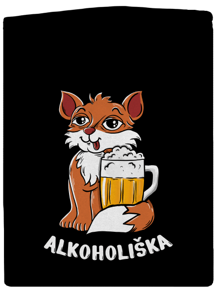  dámska mikina na zips Black