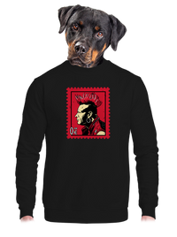 unisex mikina bez kapucne