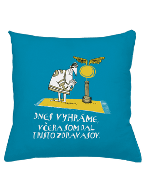 Dnes vyhráme vankúš Blue Turquoise