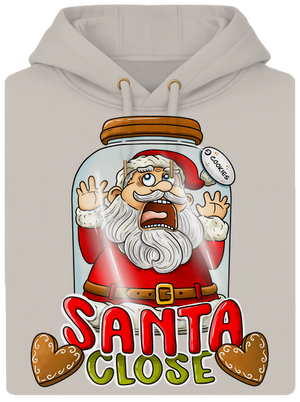 Santa Close unisex mikina premium Pastel Macchiato