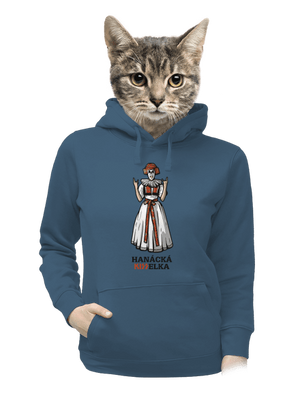 dámska mikina klokanka