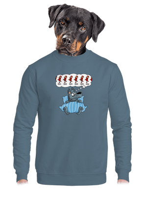 unisex mikina bez kapucne