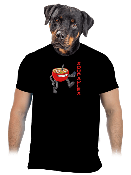 Soupaplex pánske tričko Black