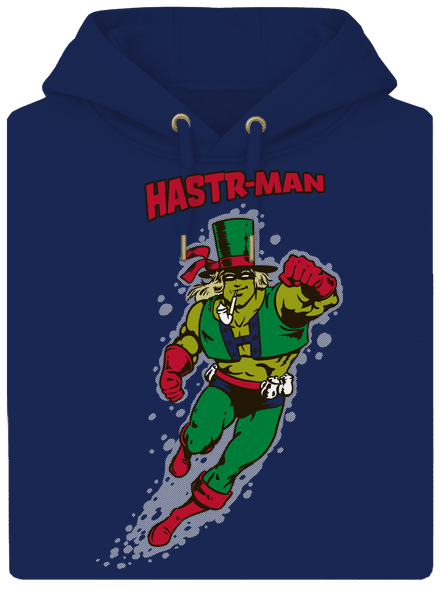 Hastrman unisex mikina premium Navy
