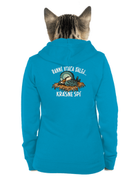 dámska mikina na zips