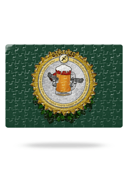 Pivný horoskop: Strelec puzzle White