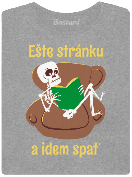 Ešte stránku dámske tričko Dark Gray Melange
