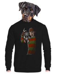 unisex mikina bez kapucne