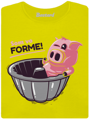 Vo forme dámske tričko prémium Lemon