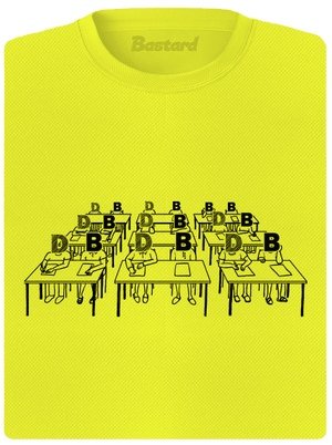 Cimrman: Debil, blbeček dámske športové tričko Neon Yellow