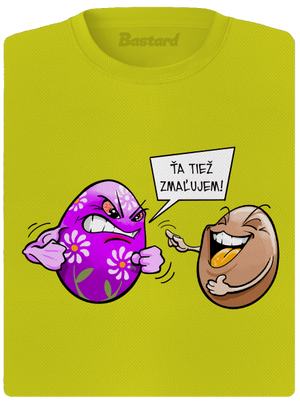 Zmaľujem ťa dámske športové tričko Neon Yellow