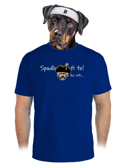 Spadlo ti to pánske športové tričko Royal Blue Mal