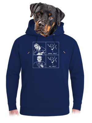 Cimrman: Copak jmelí unisex mikina premium Navy