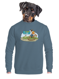 unisex mikina bez kapucne