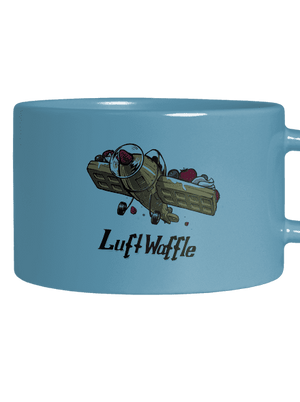 Luftwaffle hrnček makronka Blue Macaron