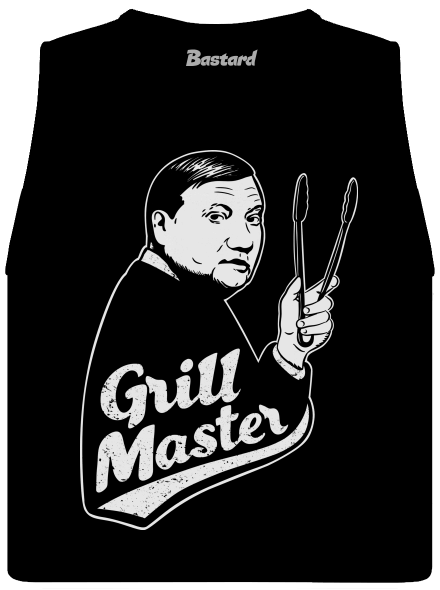 Grill master dámske tielko voľné Black