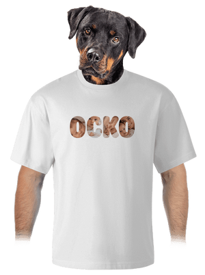 unisex tričko oversized
