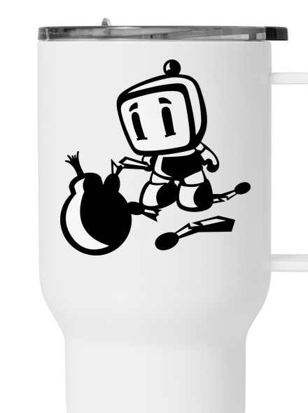 Bomberman termohrnček White