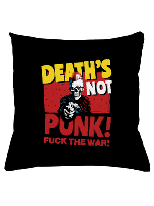 Death's not punk vankúš Black