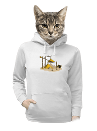 dámska mikina klokanka