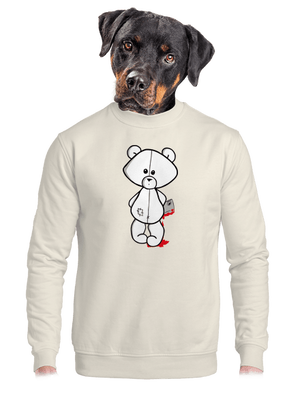 unisex mikina bez kapucne