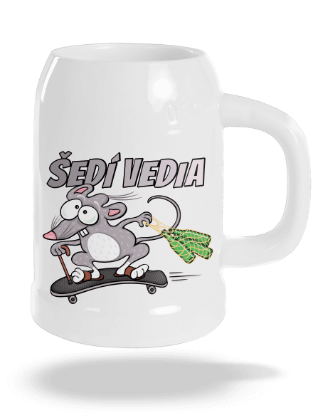 Šedí vedia - myšiak polliter White