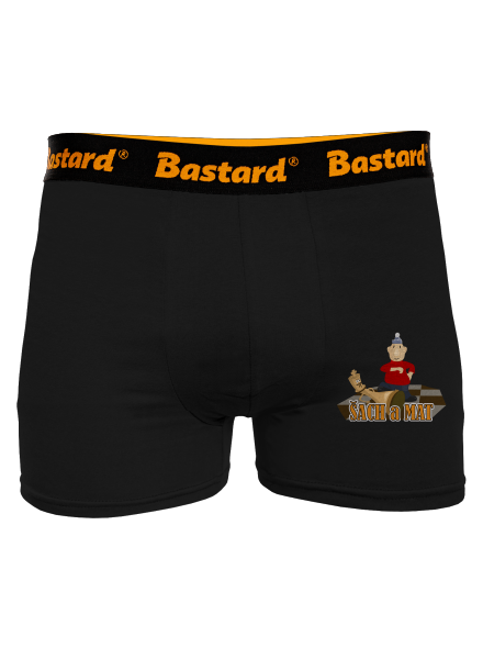 Šach a Mat boxerky Black