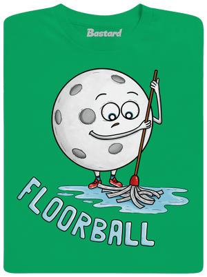 Floorball detské tričko Kelly Green