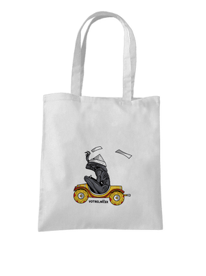 Votrelníček taška White