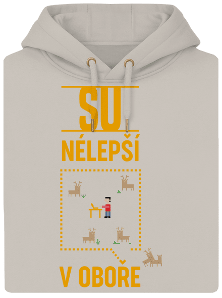 Su nélepší v oboře unisex mikina premium Pastel Macchiato