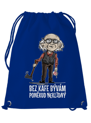 Neklidný bez kafe vak Royal Blue Mal